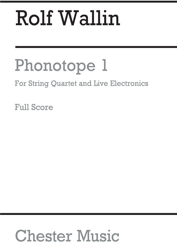 Phonotope 1